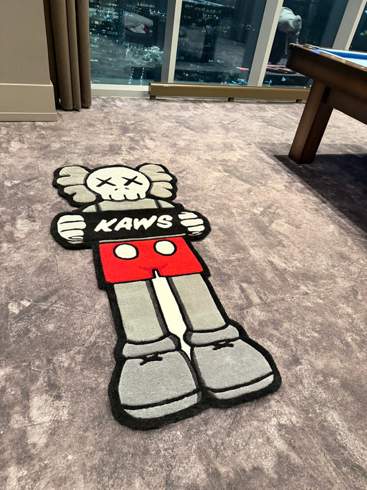 Kaws Sign Rug – Iconic Character