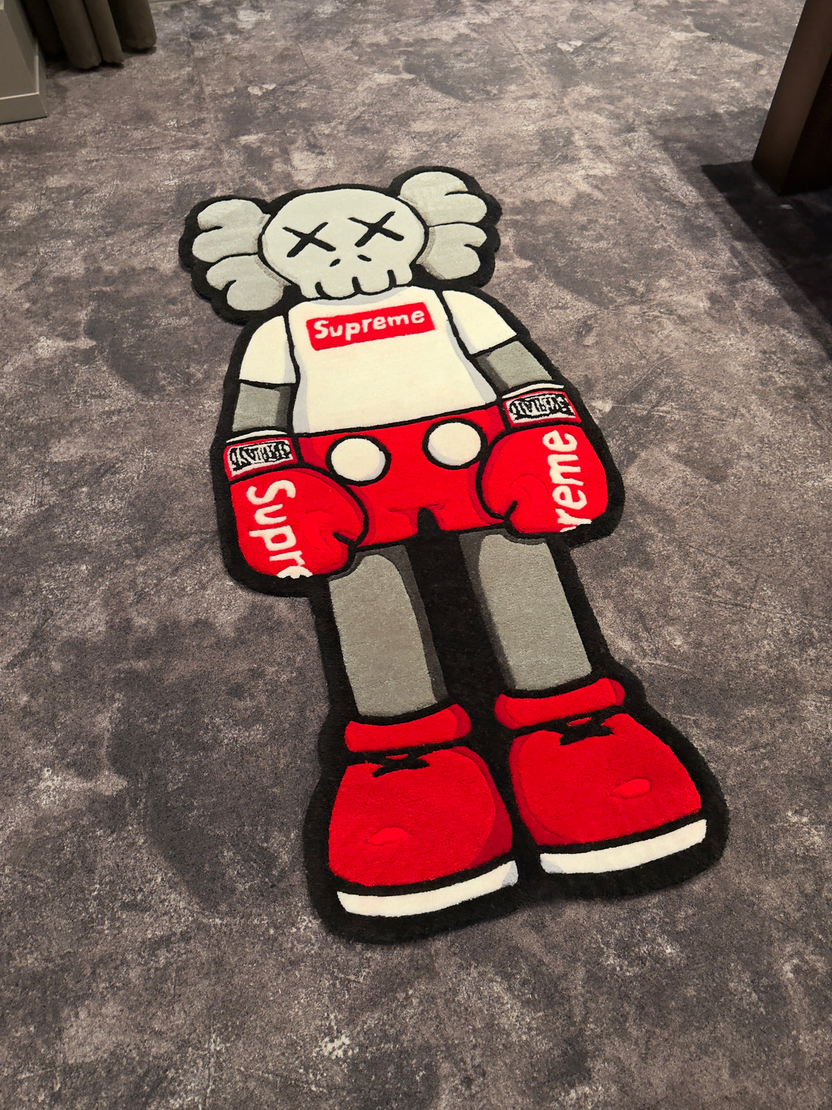 Kaws Boxing Rug – Supreme Collab