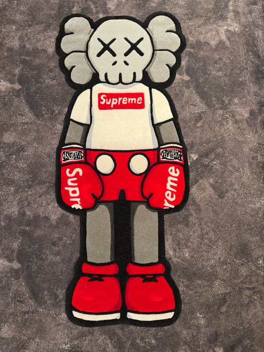 Kaws Boxing Rug – Supreme Collab