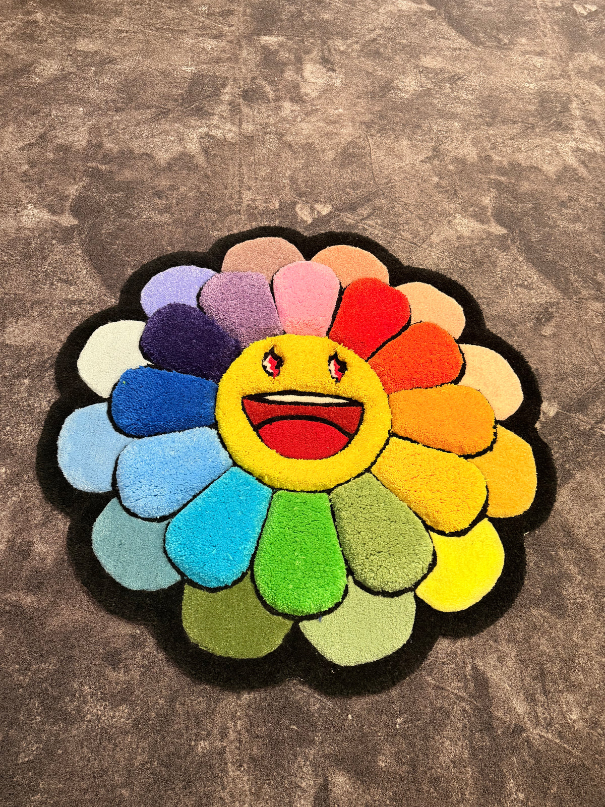 Murakami Rug – 3D Flowers