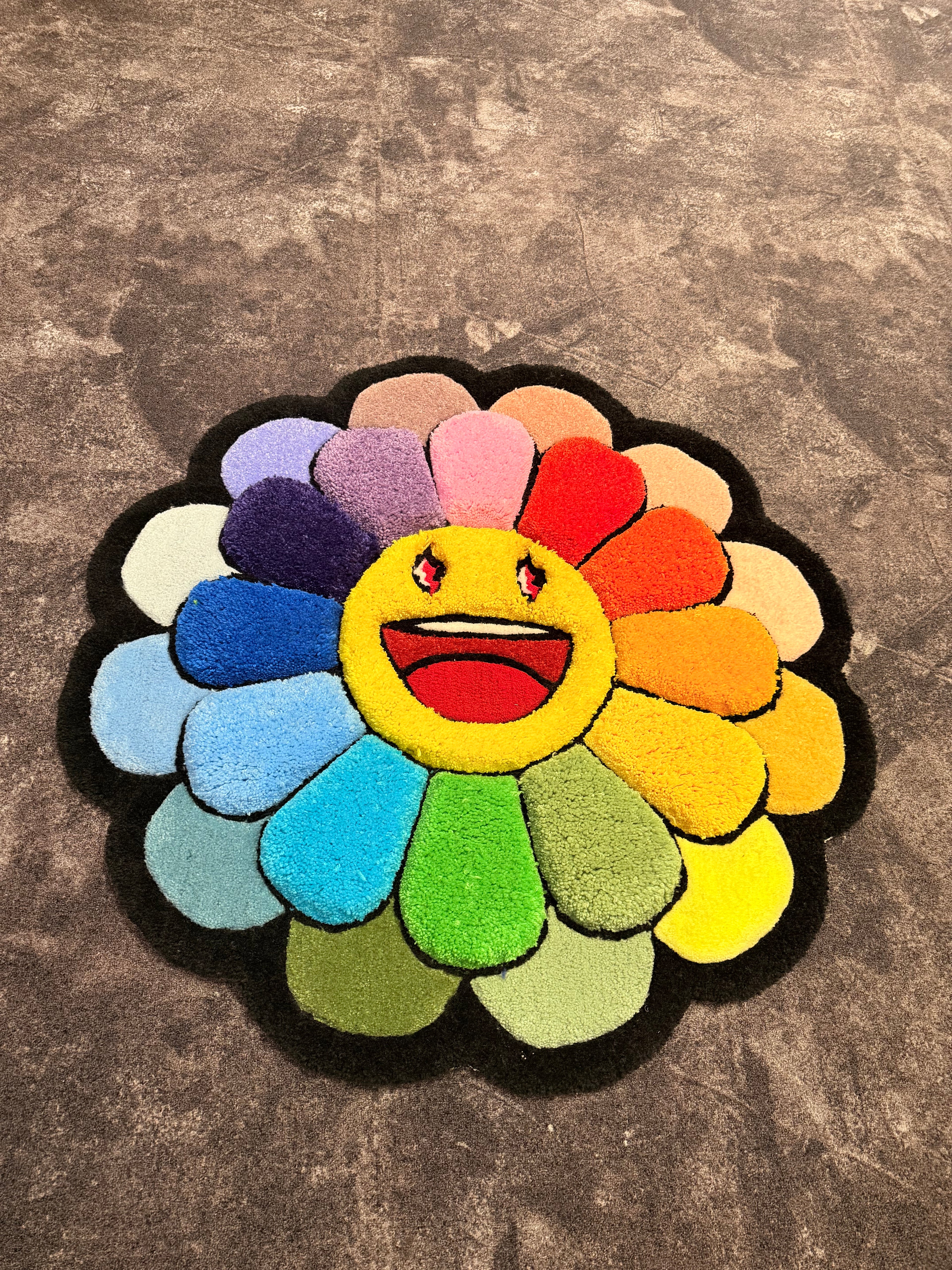 Murakami Rug – 3D Flowers