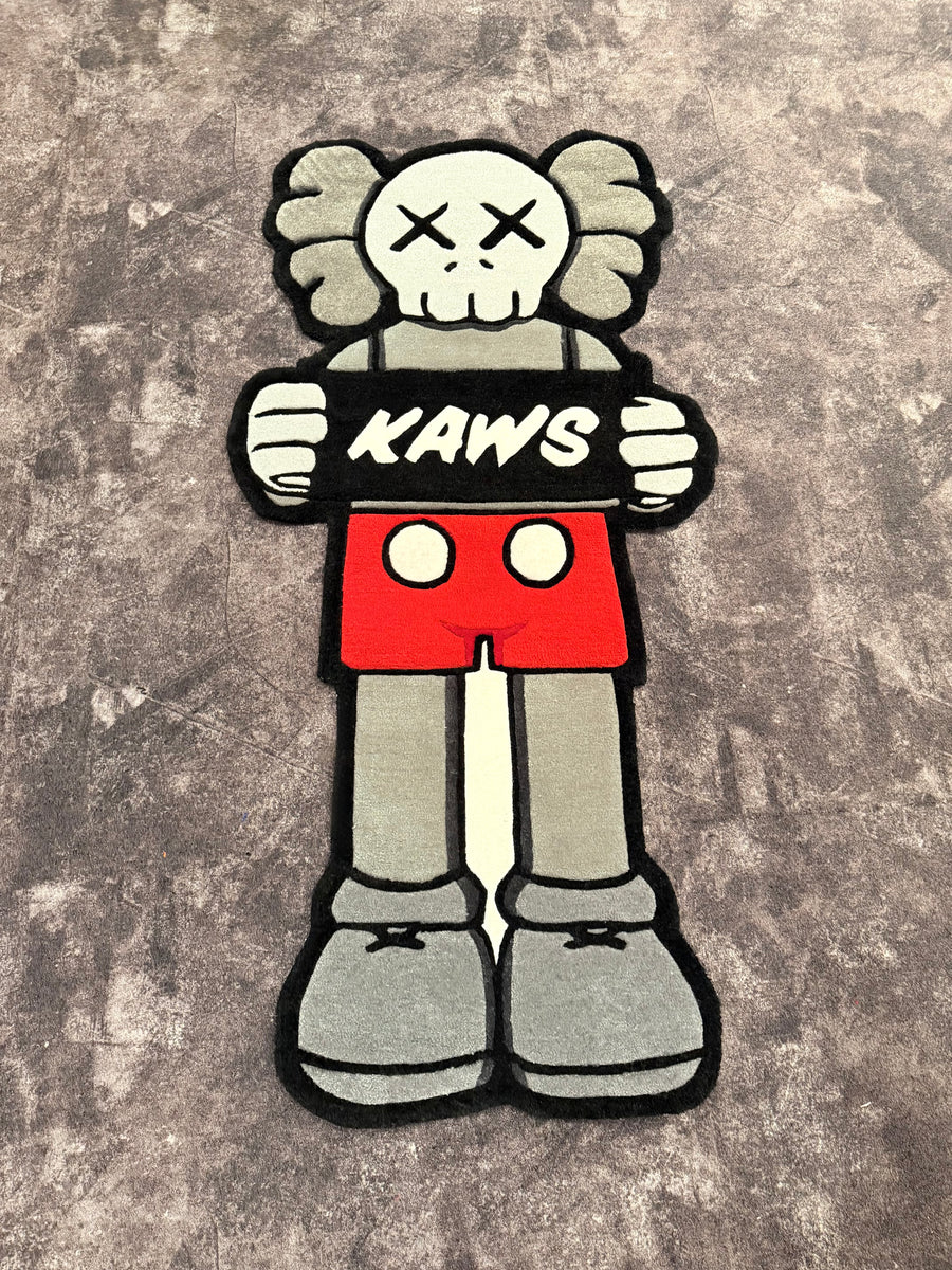 Kaws Sign Rug – Iconic Character